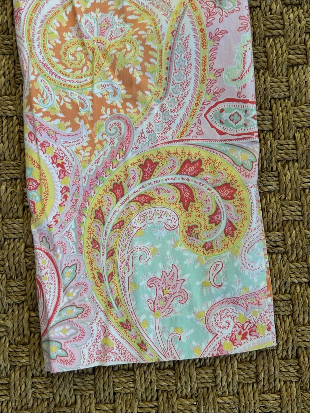 Women’s Bushwacker Paisley Capri Ankle Pants Size 10